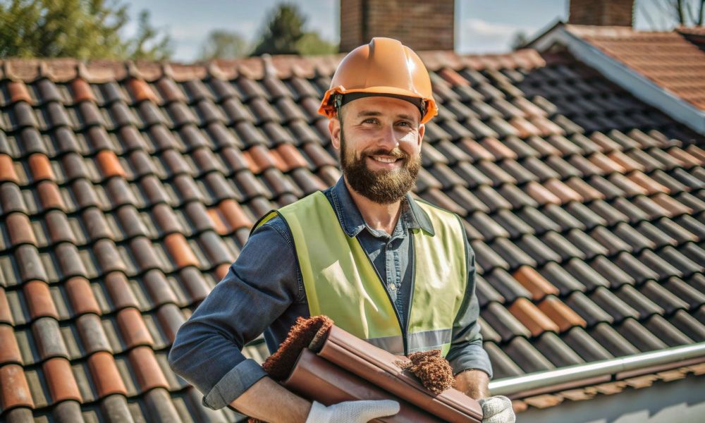 Travaux de réparation toiture