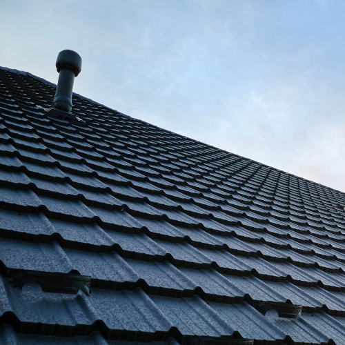 Application de membrane d'étanchéité sur une toiture terrasse